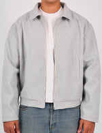 Wool-Blend Jacket - Grey