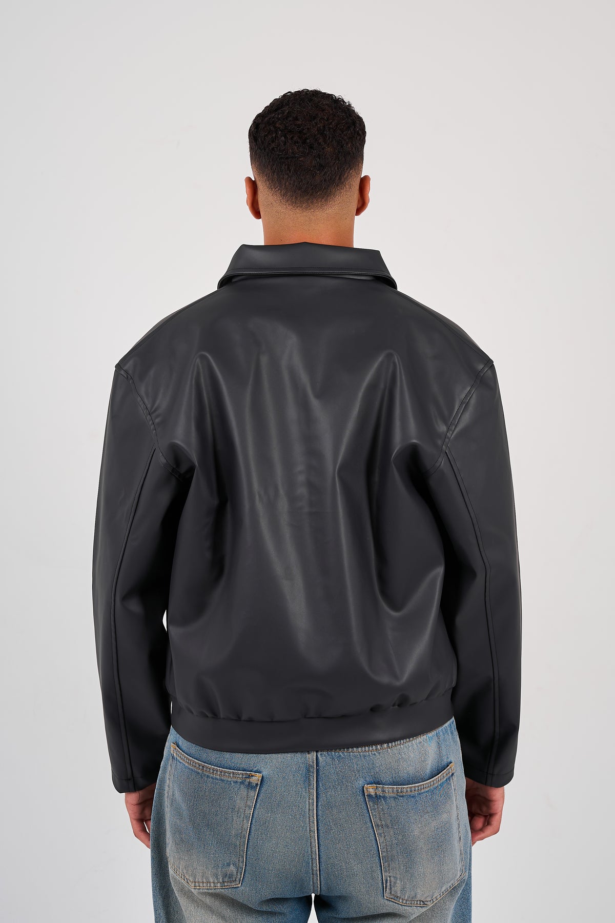 Leather Jacket - Noir