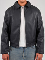 Leather Jacket - Noir
