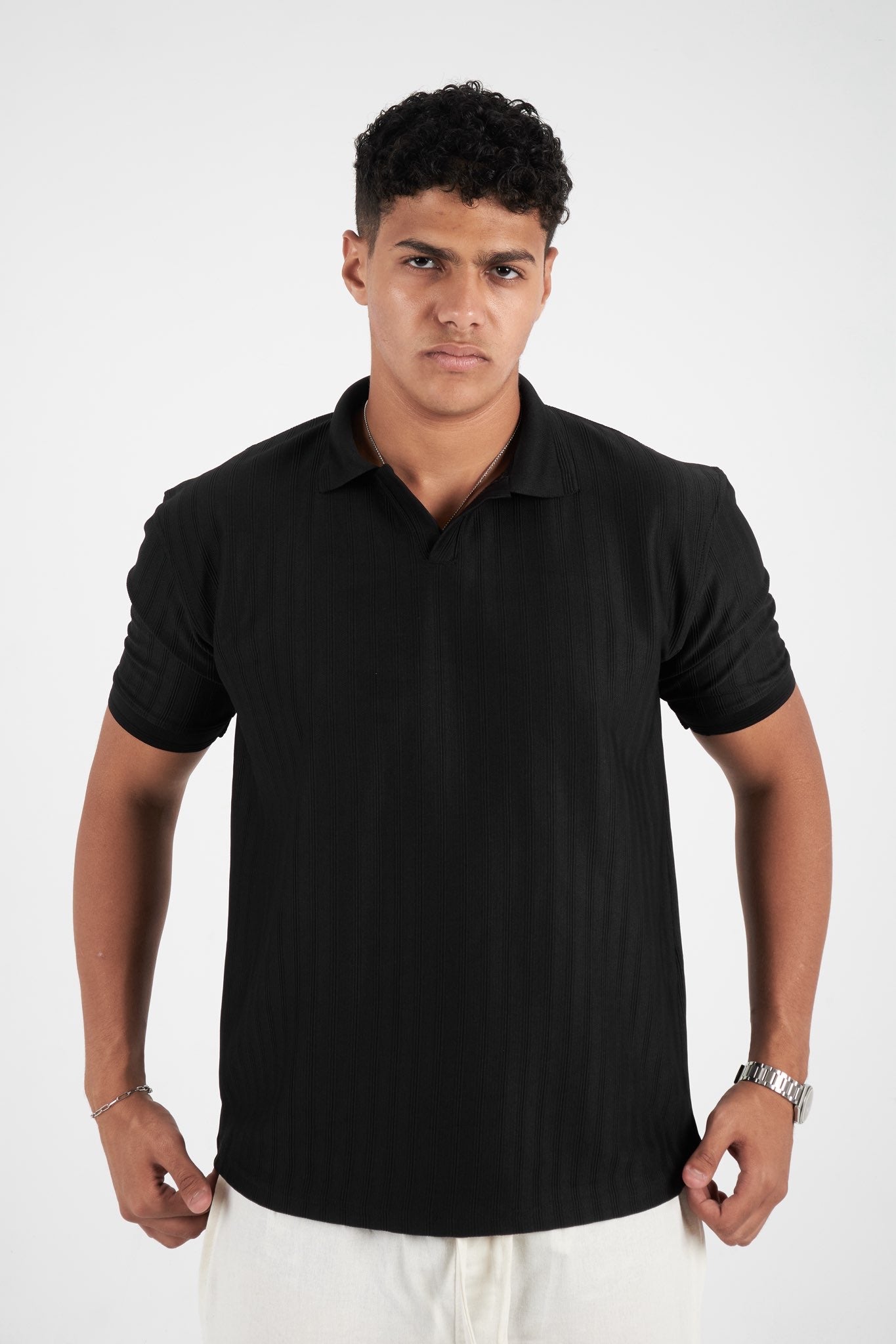 Altiero Patterned Polo