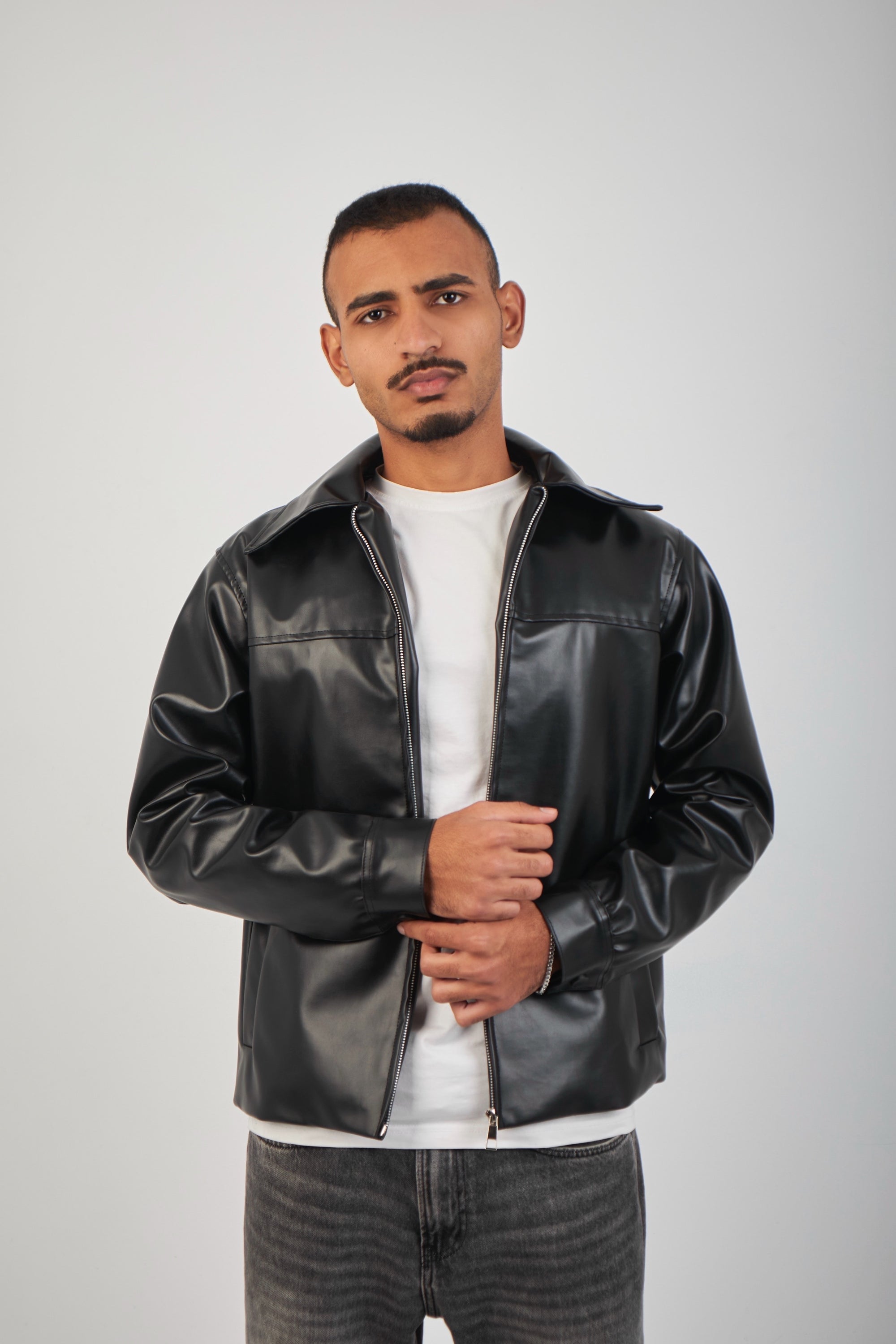 Altiero's Noir Leather Jacket