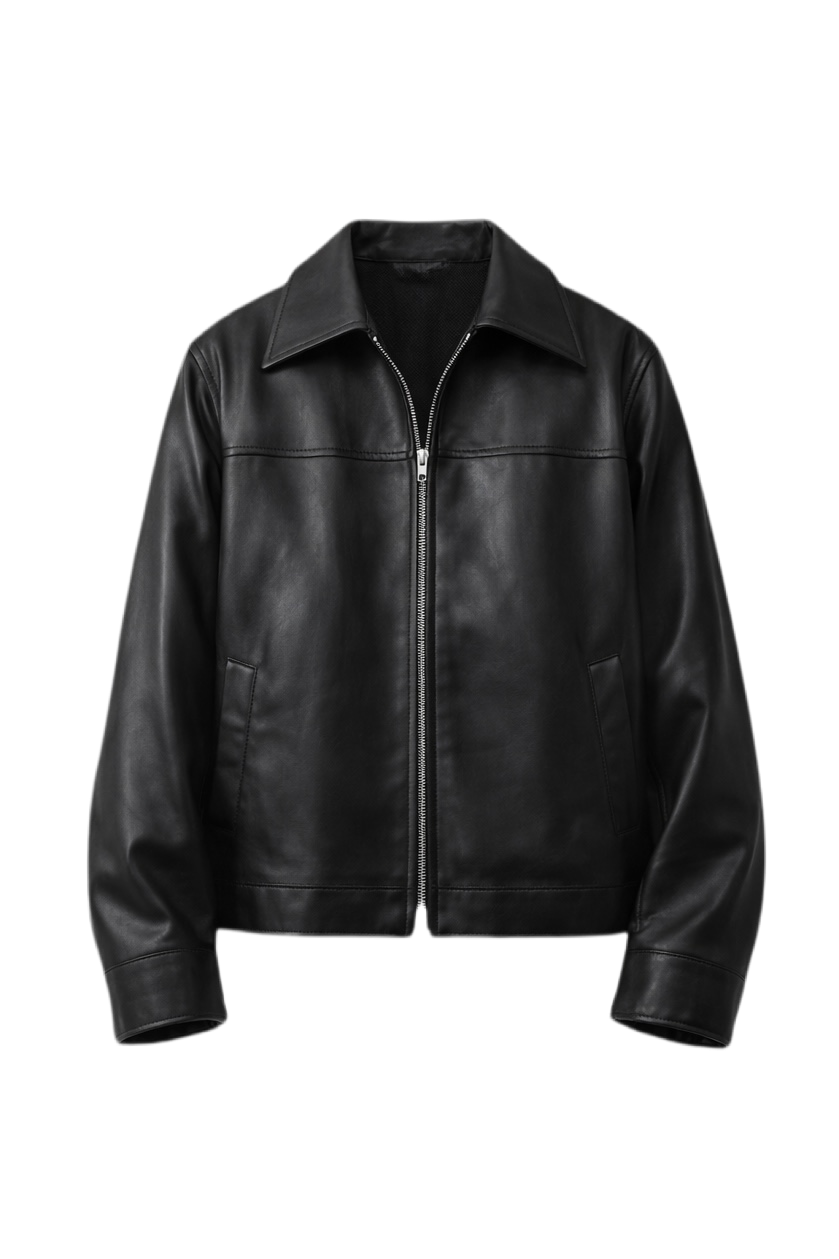 Leather Jacket - NOIR