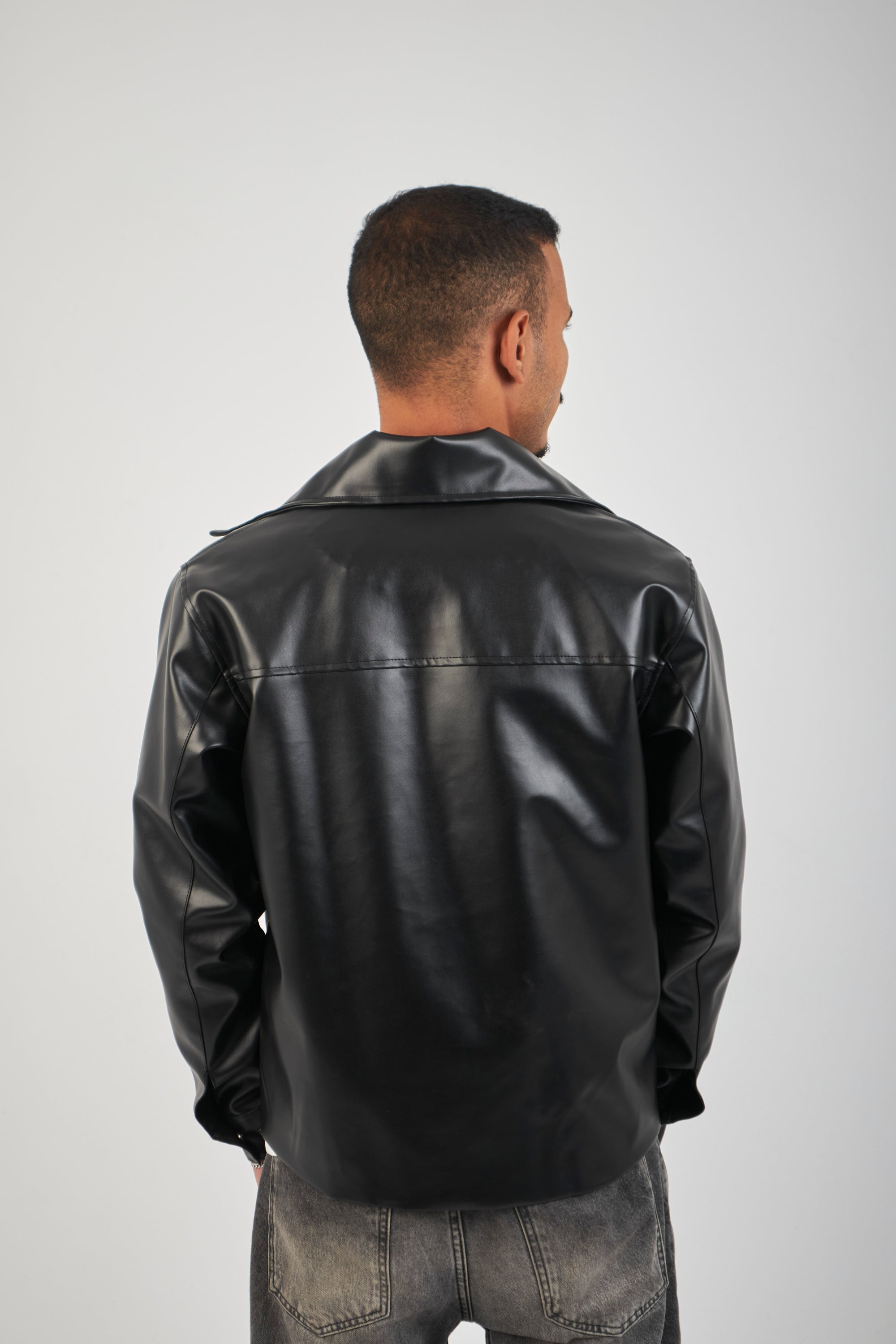 Altiero's Noir Leather Jacket