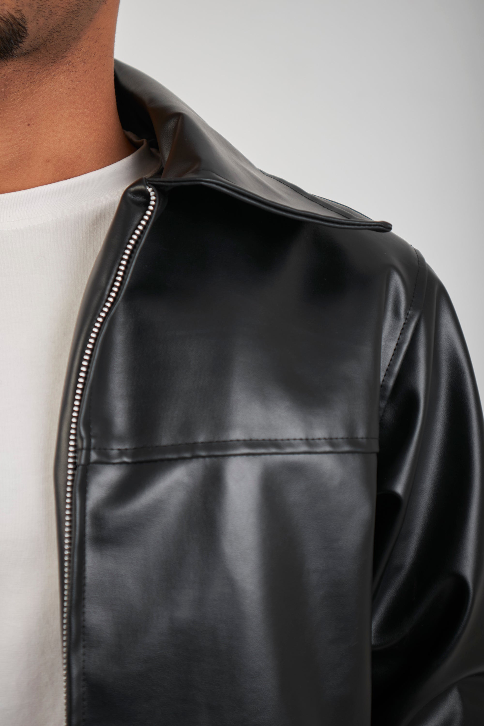 Altiero's Noir Leather Jacket