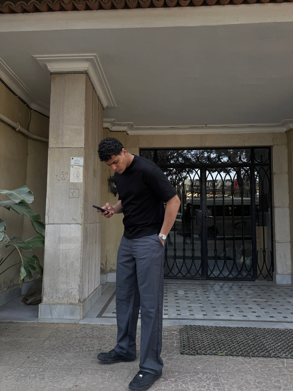 ALTIERO’s Tailored Pants - Graphite