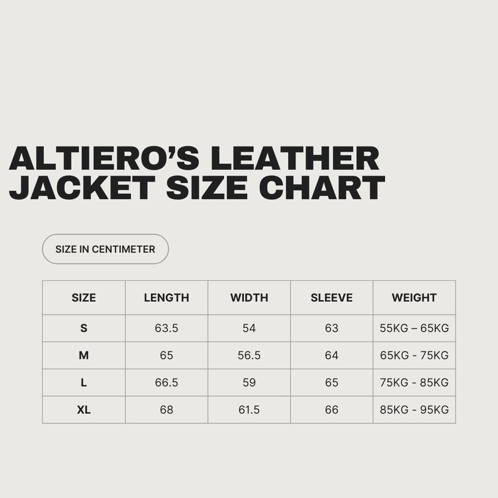 Leather Jacket - NOIR