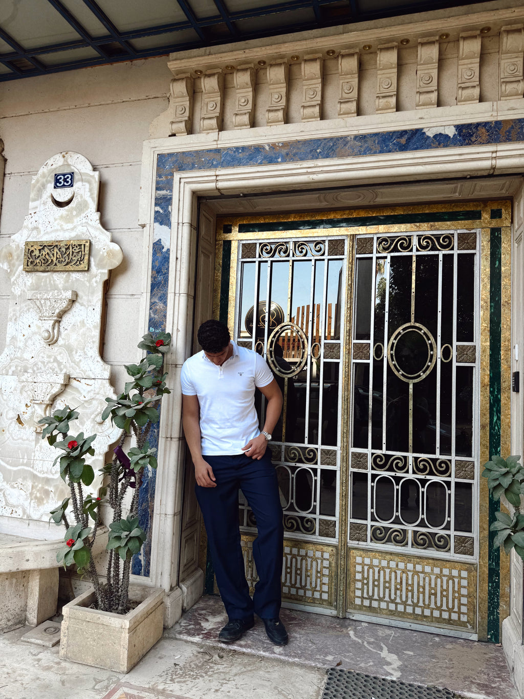 ALTIERO’s Tailored Pants - Navy