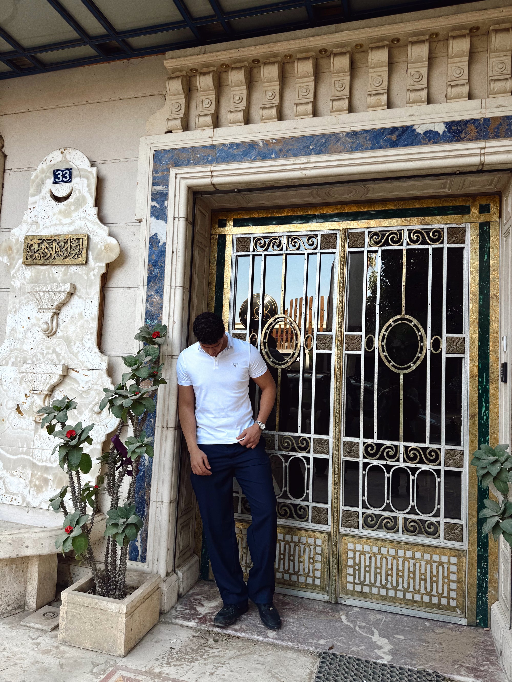 ALTIERO’s Tailored Pants - Navy