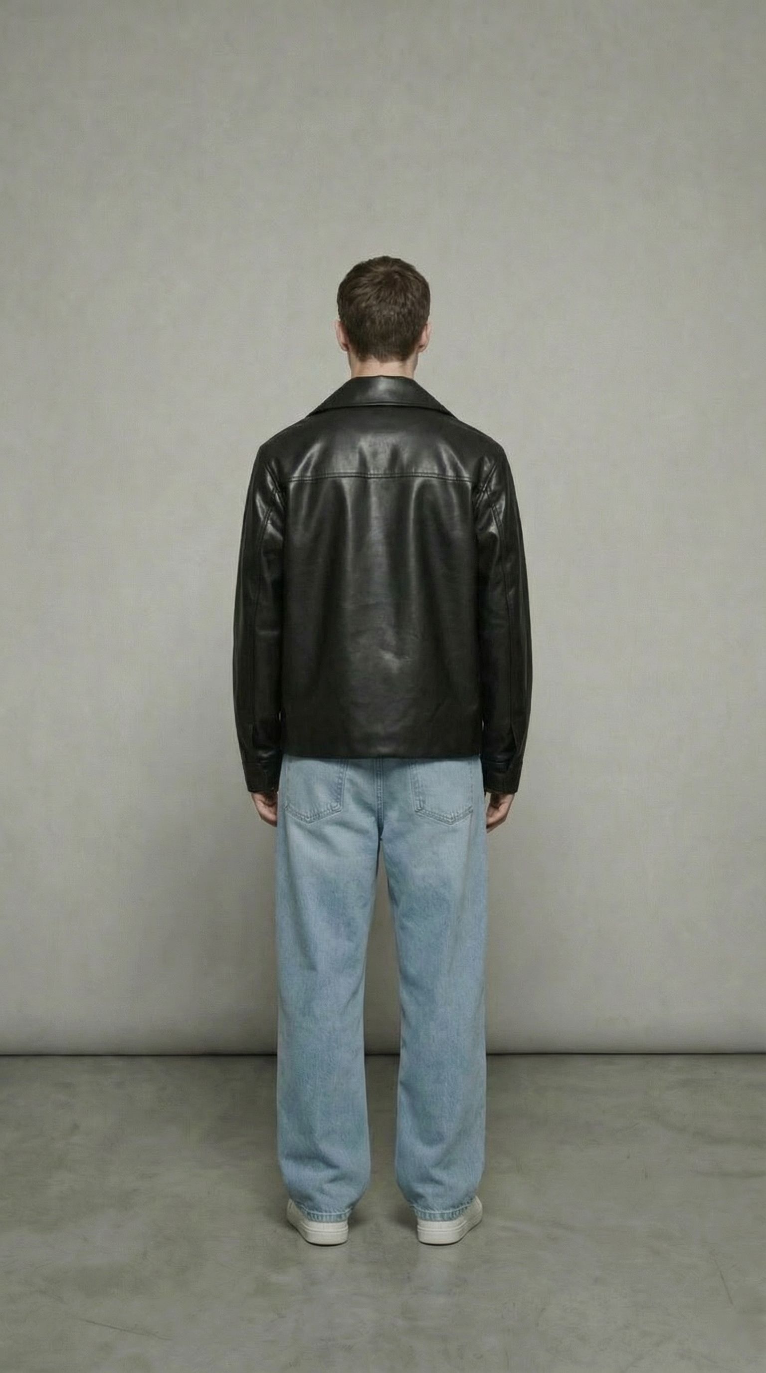 ALTIERO's Noir Black Leather Jacket