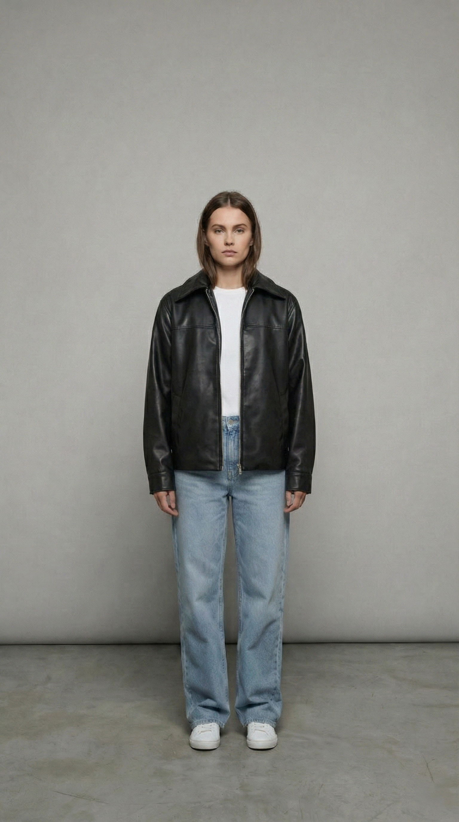 ALTIERO's Noir Black Leather Jacket