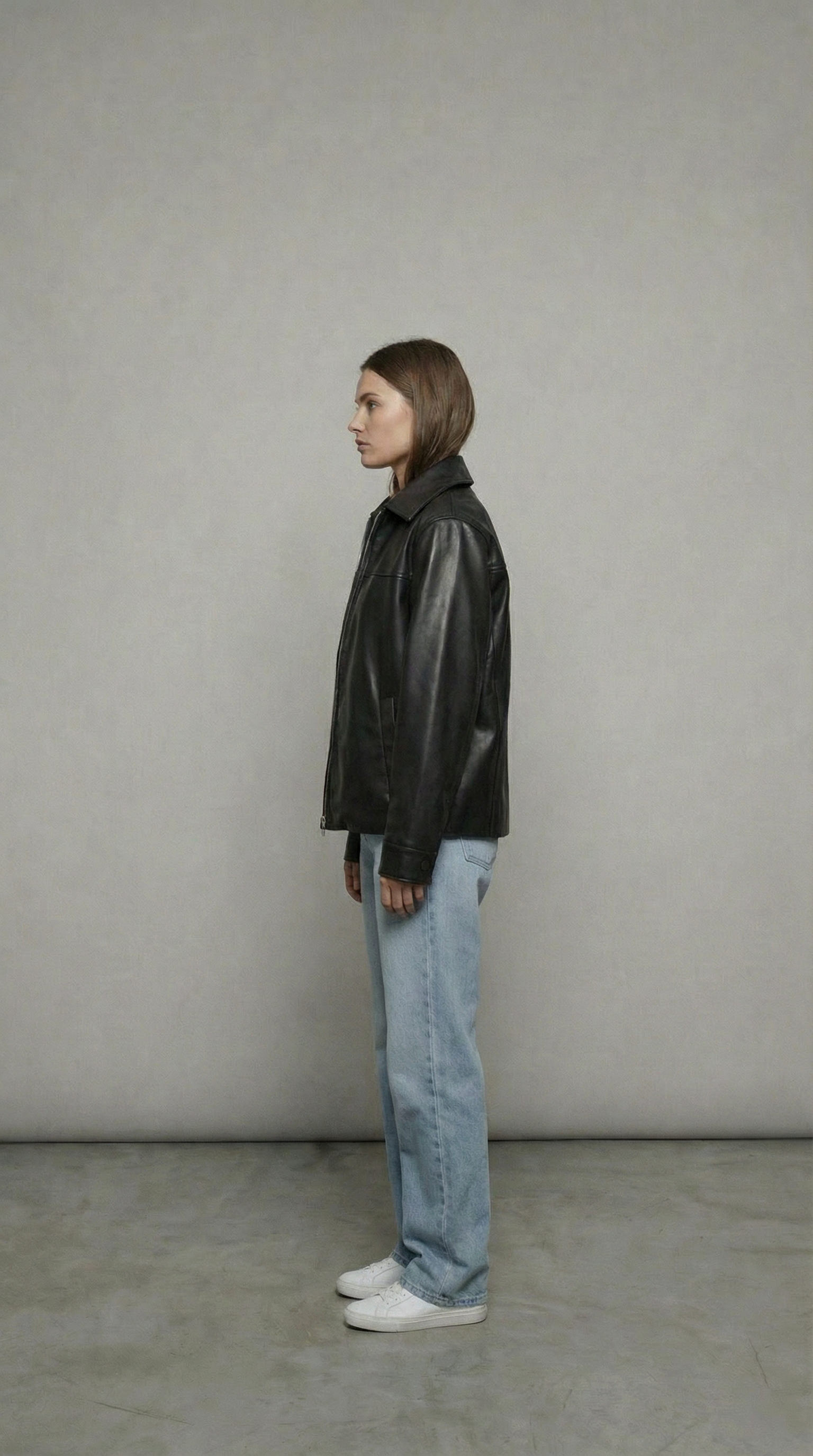 ALTIERO's Noir Black Leather Jacket