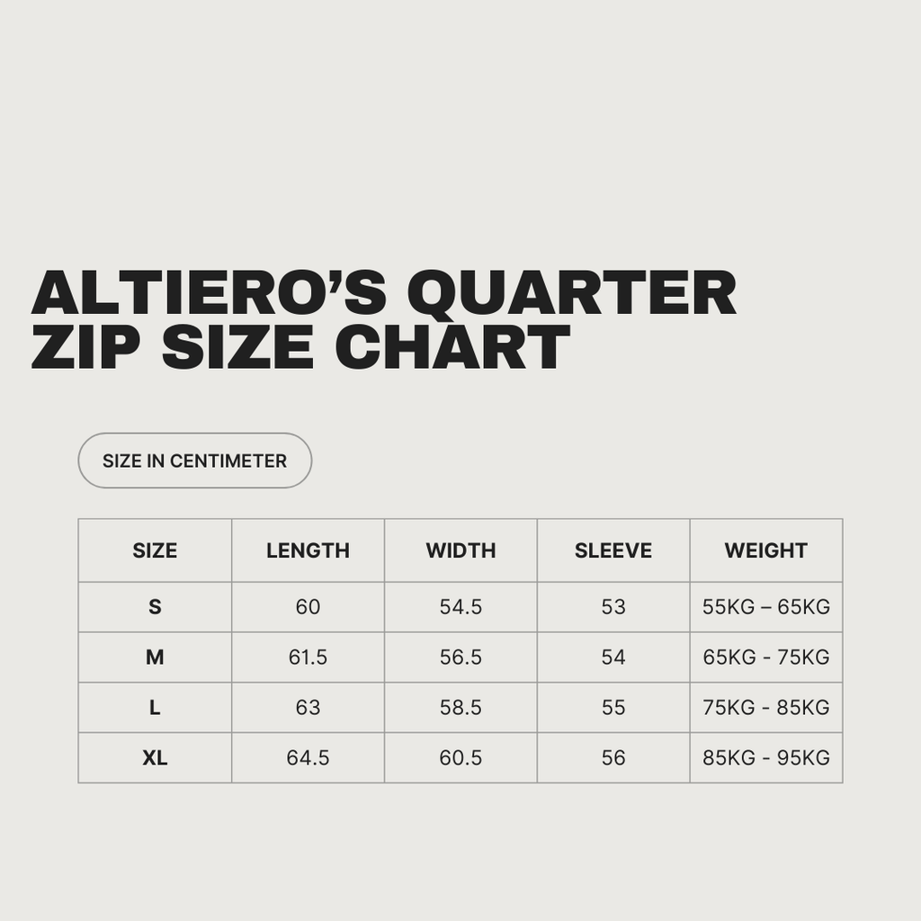 Ribbed Quarter Zip - BEIGE